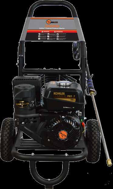 Unpacking and Setup Your pressure washer is shipped with the handle bar unattached, the spray nozzles, the high pressure hose, spray lance and spray gun in separate