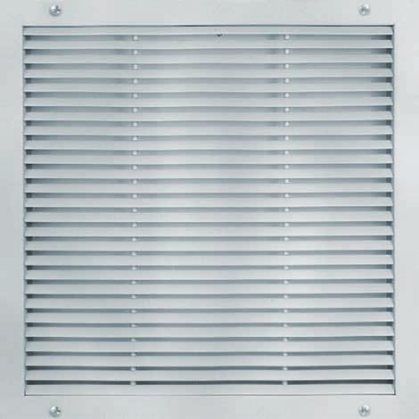Stainless Steel Louvered Face Filter Return 700FF Series Product Information Models 45 Deflection, 3 /4 (19) Blade Spacing 730FF 45 Deflection, 1 /2 (13) Blade Spacing 735FF Application Well suited