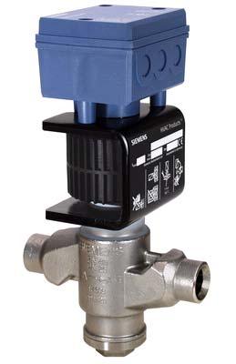 s 4 717 ACVATIX Modulating refrigerant valves, PN40 for ammonia (R717) and safety refrigerants MVS661.