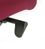 Synchronized Tilt The seat plate and backrest tilt independently in response to natural body