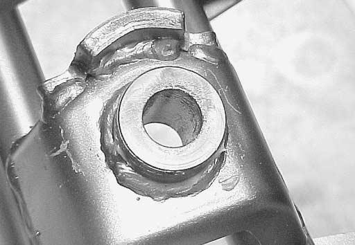 STEERING SHAFT HOLDER Inspect the steering shaft holders for wear or damage.