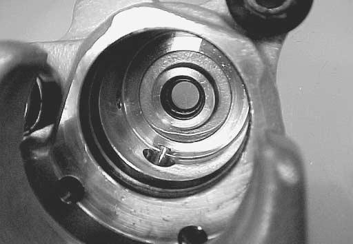 6-54 CHASSIS BRAKE CALIPER INSPECTION BRAKE CALIPER Inspect the brake caliper cylinder wall for nicks,