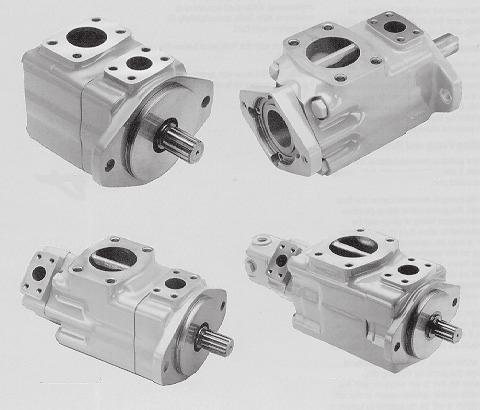 VQ Series High Speed, High Presure Pumps Design Features In all pumps, except the rear pump of triple pumps, fluid flow is developed in a cartridge which consists principally of a cam ring, rotor,