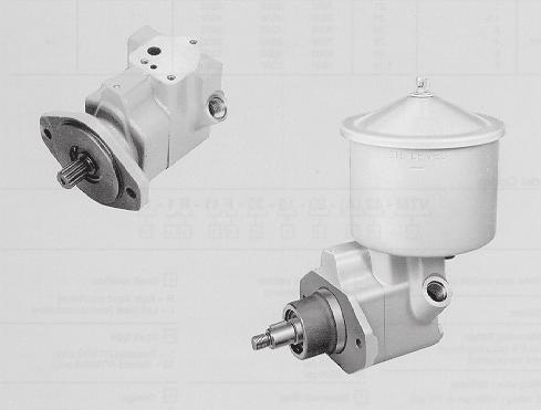 VTM42 Power Steering Pumps High Efficiency Optimum running clearances and hydraulic balance provide sustained high efficiency throughout pump life.
