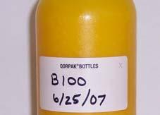 Particulate matter in B50 sample
