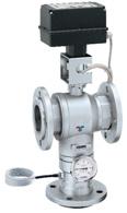 Electronic mixing valve with programmable thermal disinfection 6 series cert.
