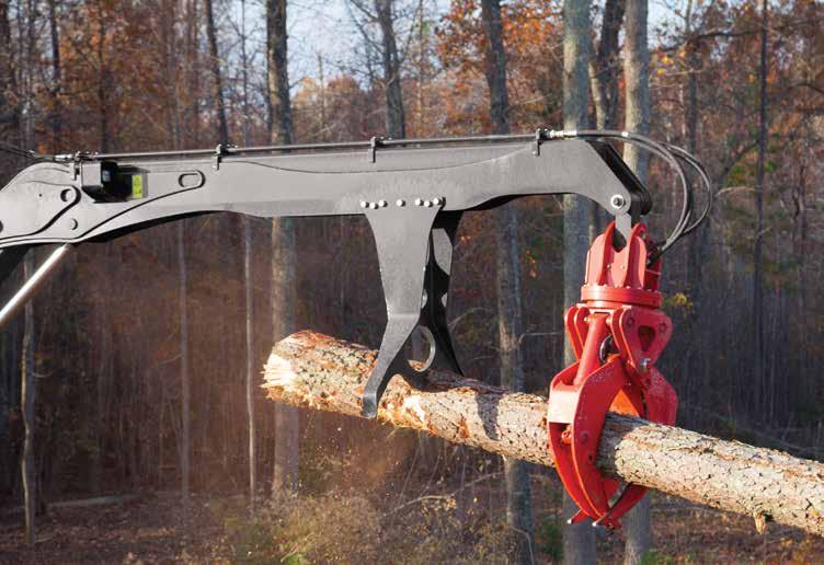 Grapples Work Tool Options to Meet Your Needs From log loading to pull through delimbing, a selection of grapple styles are available, including: TW (tapered wedge) jaw designs for easily grabbing