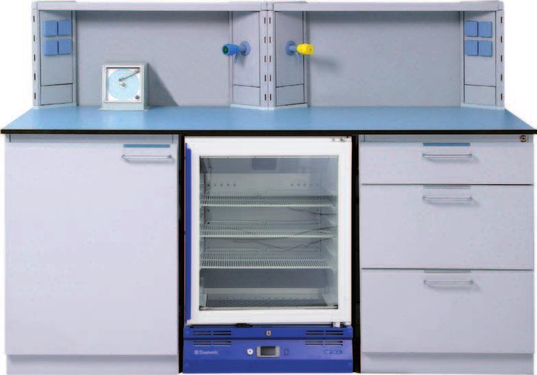 Built-in & Sub-assembly Models Perfect width and height to fit in every laboratory furniture fi g. MP 135 SG 820 mm fi g.