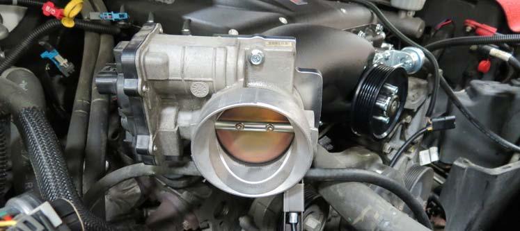 Then carefully remove the throttle body gasket as it will be reused. 85.