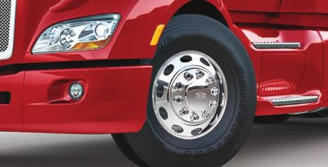 Features like standard air disc brakes offer the shortest stopping distances, reduce maintenance and optimize vehicle and operator efficiency.