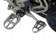 In addition, the forces acting on the brake lever will be transferred less strongly to the selector shaft.