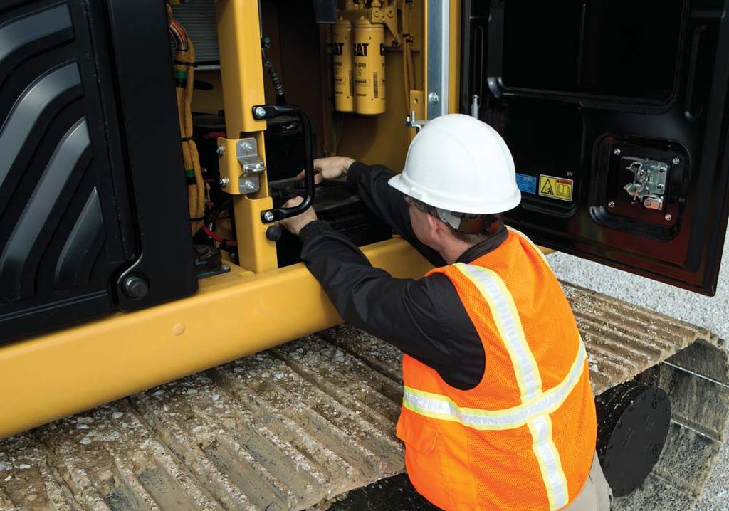 Serviceability You can depend on safe, fast, and easy access.