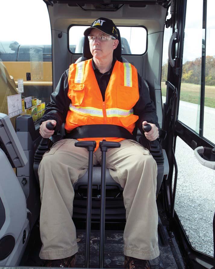 Seats Not only is the cab as quiet as today s top pickup trucks, but several seat options help give your operators all the comfort they need for a long day of work.