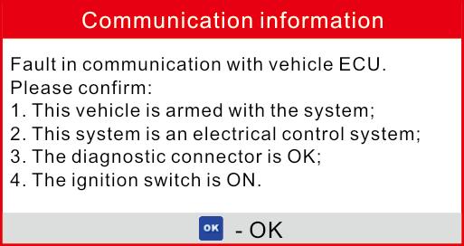 Figure 5-32 After communication is complete, the system will start diagnosing the selected item.