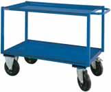 0 MOBILE WORKBENCHES SERIES 66 T The robust mobile workplace in varying designs T Strong construction in high-quality sheet steel T Varying drawer heights may be combined in the
