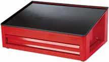 opening, allows fast removal of the drawer by releasing via two levers and if required