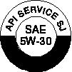 current service category for gas engine oil is SJ. The SJ rating replaces all the earlier ratings.