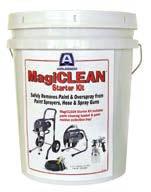 Stay Clean spray protectant prevents paint from sticking to equipment. PRODUCT PART NUMBER SIZE/QTY. DESCRIPTION MagiCLEAN Starter Kit 865657 11.