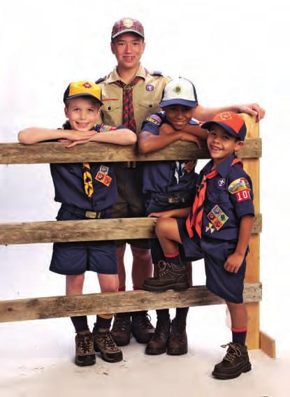 Cub Scout Uniforming Sense of belonging