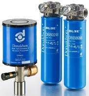 Donaldson Blue Lube filters with Synteq media deliver extended service intervals, improved lubricant flow, improved