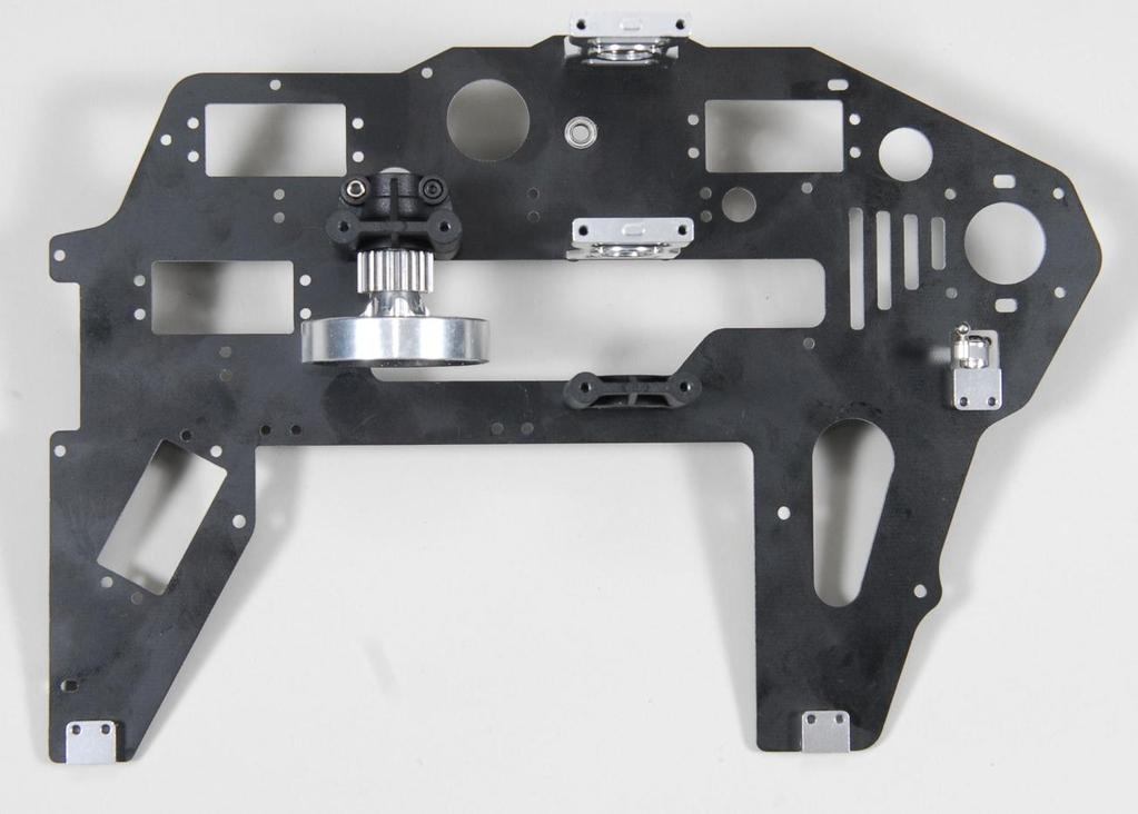 V. Conversion 5.A) Chassis Assembly New Frame Support Mount Positions 1. The frame assembly is not significantly different than the stock assembly with a couple of minor exceptions 2.