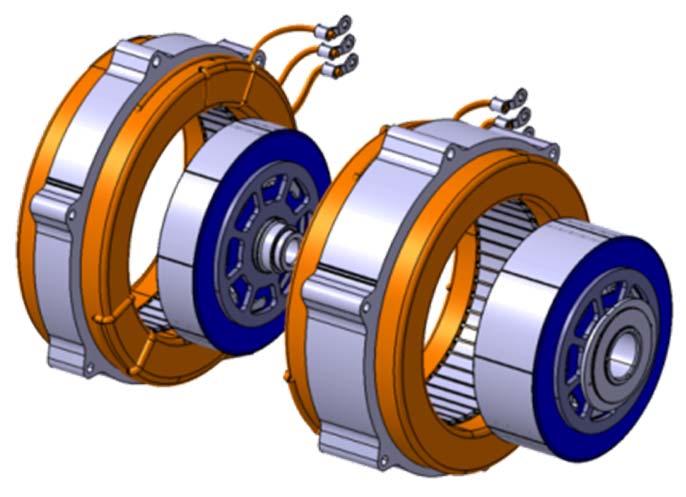 The electric motor propels the vehicle using electric power directly