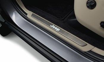 your vehicle. Boards feature a outer cover with chrome accents. ILLUMINATED DOOR SILL GUARDS.