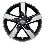 16" Orion machined alloy wheels Optional on