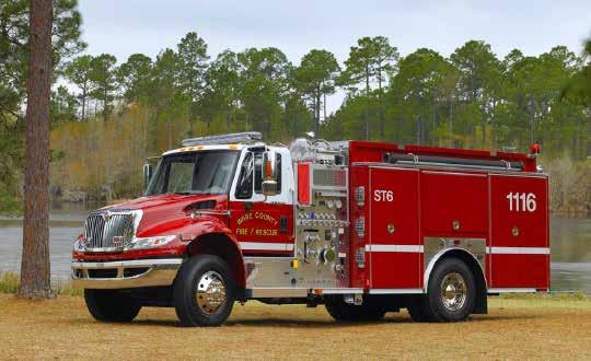 E-ONE Rescue Pumpers feature the same versatility, durability and safety found in each E-ONE pumper but offer more room for vital equipment.