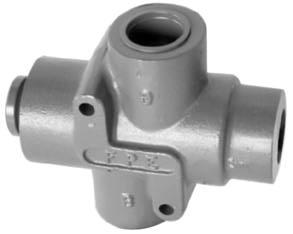 Model 0750 Three-Way or Two-Way (Water Saver) Thermostatic Valve Three-Way 0750 3/4" NPT 0750D1 3/4" NPT Low Flow 0750J12 3/4" SAE O-Ring 0750J12D1 3/4" SAE O-Ring Low Flow 0752 1/2" NPT 0752D1 1/2