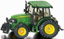 MCU365200000 6 John Deere Tractor 6820 with Front Loader and Tipping Trailer Axle