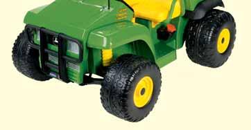 Deere Battery Operated Gator with Manual