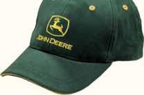 PVC John Deere signature in white on the front.