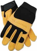 L MCJ099847000 XL MCJ099848000 6 Premium Cowhide Ball & Tape Gloves Classic soft-tanned leather, adjustable wrist closure,