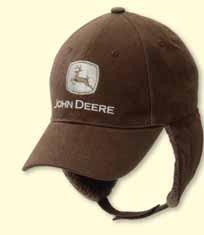 MCJ099336000 5 Children s Sport Cap Cap with a beige fi let on the peak woven with John Deere logos. Nothing runs like a Deere is embroidered on the back.