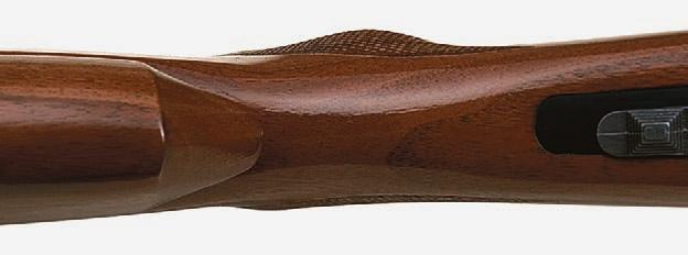 The Miura I Competition features an adjustable comb stock with palm swell in both left and righthand.