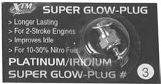 For the break-in period you should use a fuel specifically designed for R/C car engines that contains no more than 20% nitromethane and 10%-14% oil content.
