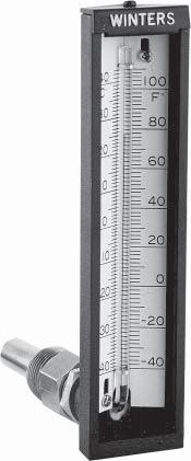 TAS, TAS-LF Industrial 5 Thermometer, Lead Free Industrial 5 Thermometer Description & Features: An all-purpose, economical thermometer with a vertical sensing tube and case Separable brass, lead
