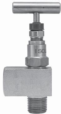 NVA Needle Valve (Angle Body, Hard Seat) Description & Features: Excellent fl ow regulation and leak tight The one-piece body construction (no welding) provides strength, safety and corrosion