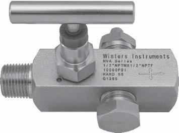 Needle Valve (Multiport) NVA Description & Features: Multiport design reduces the number of gauge and other instrument connections to permanent piping installations, decreasing possible leak paths