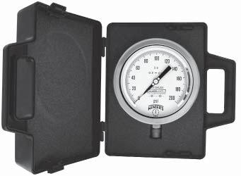 PTG Test Gauge Industrial Description & Features: Highly accurate: ±0.25% for 6 (150mm), ±0.