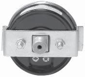 100 compliant CRN registered 5 year warranty Applications: For measuring gases, air, water and oils when equipment or processes require an economical panel mounted gauge Dial Case Lens Ring Socket