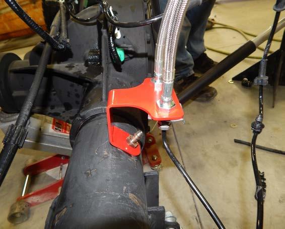 This will keep the correct pinion angle and should keep shutter upon take off and driveline vibration to a minimum. 2.