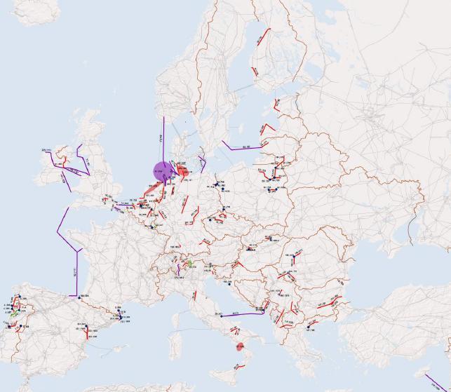 Interconnectivity in Europe