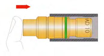 MULTILINE ADAPTIV 54 Individually compiled coupling Type of bore The indication of the bore types applies both to the body and for the adaptive insets.