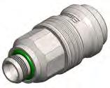 Accessories for the Eisele INOXLINE 70 Ideal supplement to the Eisele INOXLINE connections Quick-realease coupling with male thread for shutoff on both sides - Version with shut-off on both