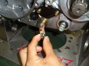 Note ; Hold Shift Shaft CP not to moved out at temporally fitting