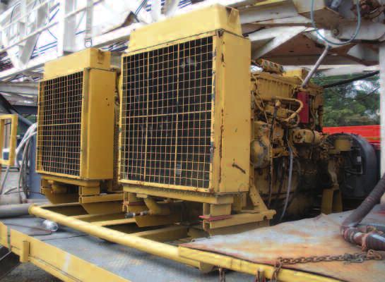 DRILLING RIG SPENCER HARRIS 7000 DIESEL ENGINE 12 H SUBSTRUCTURE