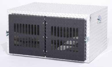 SPECIALTY SERIES SPECIALTY SERIES 42 43 #DZ91781 DOG BOXES Made from Brite-Tread aluminum.