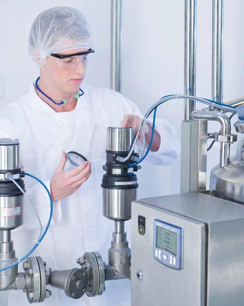10 Bürkert ELEMENT Compatibility Advantages ELEMENT actuators Due to their hygienic design the new ELEMENT actuators have been optimized for the process control in the areas of food & beverage,